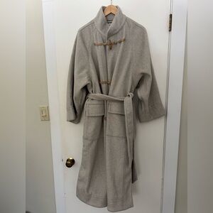 FREE PEOPLE Alma Duffle coat in grey size small